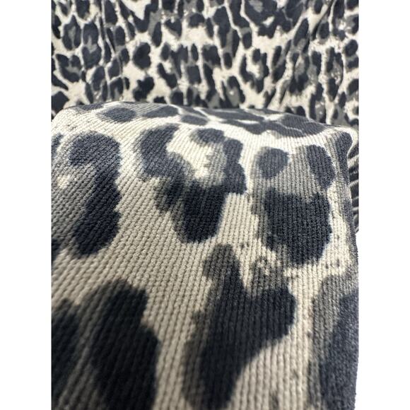 Entro Womens Large Jacket Full Zip Leopard Hooded Long Sleeve Pockets Casual - Picture 13 of 13